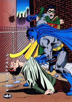 1994 SkyBox Batman: Saga of the Dark Knight #86 Knightfall, Bad Blood Front