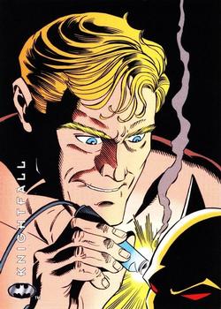 1994 SkyBox Batman: Saga of the Dark Knight #89 Knightfall, The Vision Front