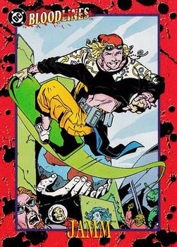 1993 SkyBox DC Comics Bloodlines #63 Jamm Front