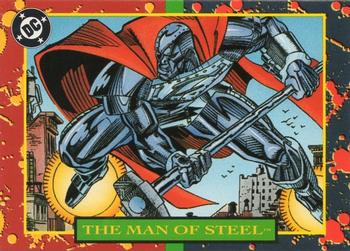 1993 SkyBox DC Comics Bloodlines - Promos #P1 The Man of Steel Front