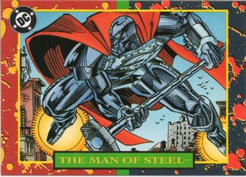 1993 SkyBox DC Comics Bloodlines - Promos #NNO The Man of Steel! Front