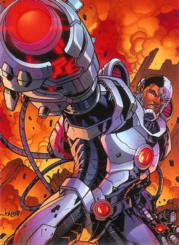 2012 Cryptozoic DC Comics: The New 52 #14 Cyborg Front