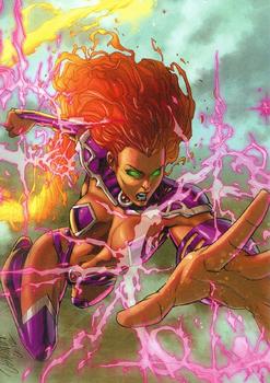 2012 Cryptozoic DC Comics: The New 52 #47 Starfire Front