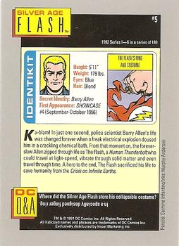 1992 Impel DC Cosmic #5 Flash Back