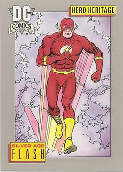1992 Impel DC Comics Cosmic #5 Flash Front