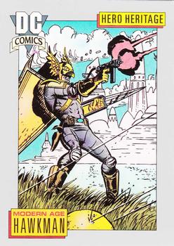 1992 Impel DC Comics Cosmic #12 Hawkman Front