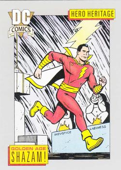 1992 Impel DC Comics Cosmic #13 Shazam! Front