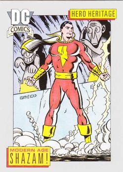 1992 Impel DC Comics Cosmic #15 Shazam! Front