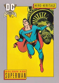 1992 Impel DC Comics Cosmic #16 Superman Front