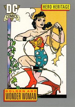 1992 Impel DC Cosmic #19 Wonder Woman Front