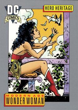 1992 Impel DC Comics Cosmic #21 Wonder Woman Front