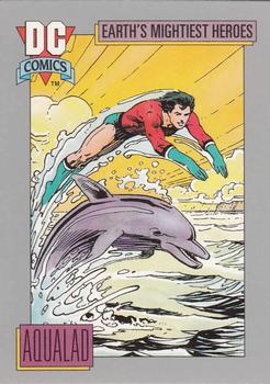 1992 Impel DC Comics Cosmic #32 Aqualad Front