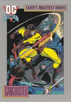 1992 Impel DC Comics Cosmic #51 Gangbuster Front