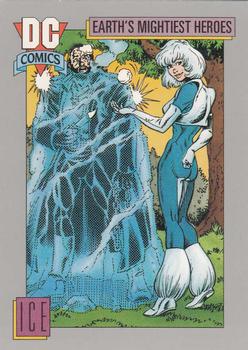 1992 Impel DC Comics Cosmic #58 Ice Front
