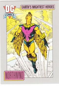1992 Impel DC Comics Cosmic #66 Northwind Front