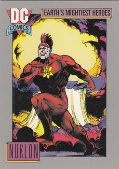 1992 Impel DC Comics Cosmic #67 Nuklon Front
