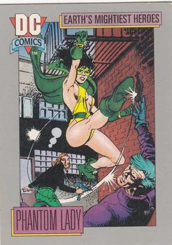 1992 Impel DC Comics Cosmic #70 Phantom Lady Front