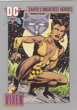 1992 Impel DC Cosmic #77 Vixen Front
