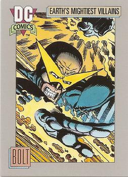 1992 Impel DC Comics Cosmic #83 Bolt Front