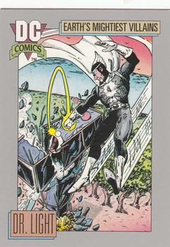 1992 Impel DC Comics Cosmic #92 Dr. Light Front