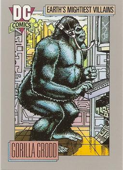 1992 Impel DC Comics Cosmic #96 Gorilla Grodd Front