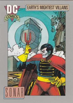1992 Impel DC Comics Cosmic #108 Sonar Front