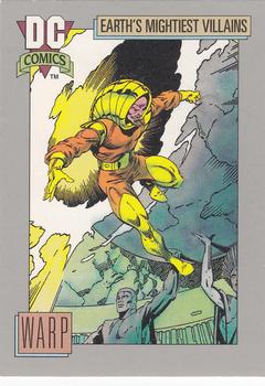 1992 Impel DC Comics Cosmic #111 Warp Front