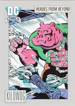 1992 Impel DC Comics Cosmic #118 Kilowog Front