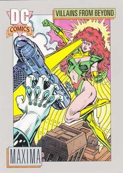 1992 Impel DC Comics Cosmic #136 Maxima Front