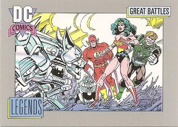 1992 Impel DC Comics Cosmic #149 Legends Front