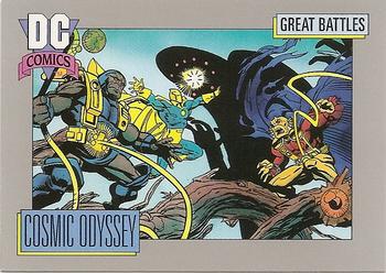 1992 Impel DC Comics Cosmic #159 Cosmic Odyssey Front