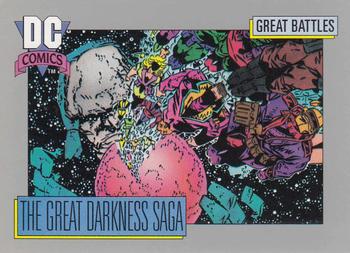 1992 Impel DC Comics Cosmic #161 The Great Darkness Saga Front