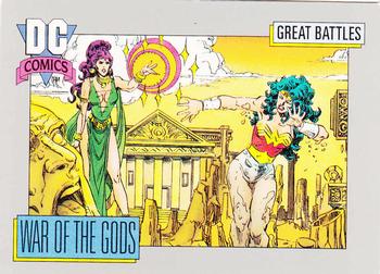 1992 Impel DC Comics Cosmic #167 War of the Gods Front