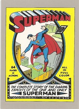 1992 Impel DC Comics Cosmic #177 Superman #1 Front