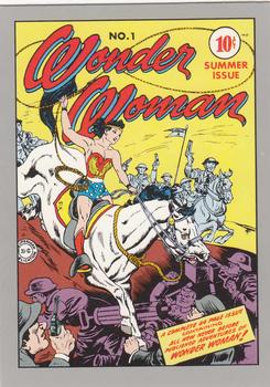 1992 Impel DC Comics Cosmic #178 Wonder Woman #1 Front