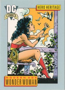 1992 Impel DC Cosmic - Promos #NNO Wonder Woman Front