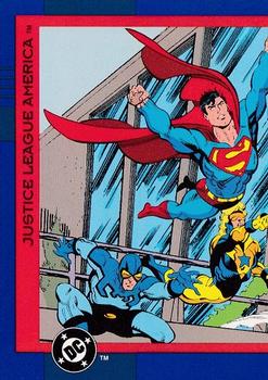 1993 SkyBox DC Cosmic Teams #1 Justice League America Front