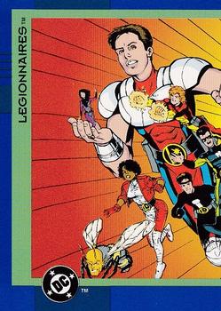 1993 SkyBox DC Cosmic Teams #19 Legionnaires Front
