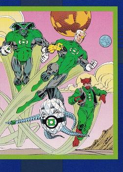1993 SkyBox DC Cosmic Teams #24 Green Lantern Corps Front