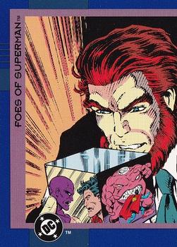 1993 SkyBox DC Cosmic Teams #34 Foes of Superman Front
