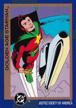 1993 SkyBox DC Cosmic Teams #57 Golden Age Starman Front