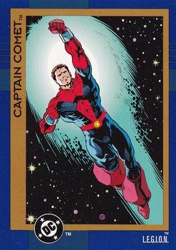 1993 SkyBox DC Cosmic Teams #81 Captain Comet Front
