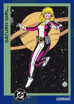 1993 SkyBox DC Cosmic Teams #83 Saturn Girl Front