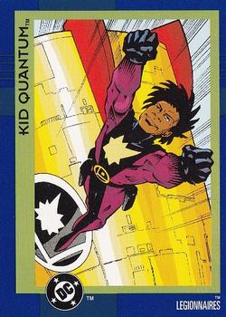 1993 SkyBox DC Cosmic Teams #102 Kid Quantum Front