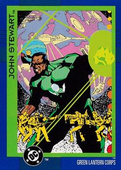 1993 SkyBox DC Cosmic Teams #103 John Stewart Front