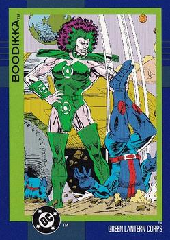 1993 SkyBox DC Cosmic Teams #105 Boodikka Front