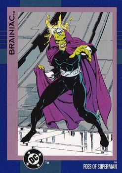 1993 SkyBox DC Cosmic Teams #133 Brainiac Front