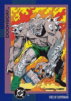 1993 SkyBox DC Cosmic Teams #134 Doomsday Front