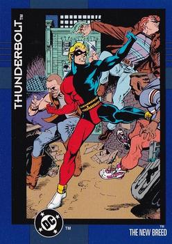 1993 SkyBox DC Cosmic Teams #145 Thunderbolt Front