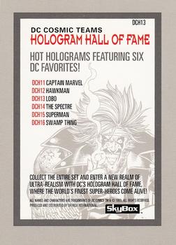 1993 SkyBox DC Cosmic Teams - Holograms  #DCH13 Lobo Back